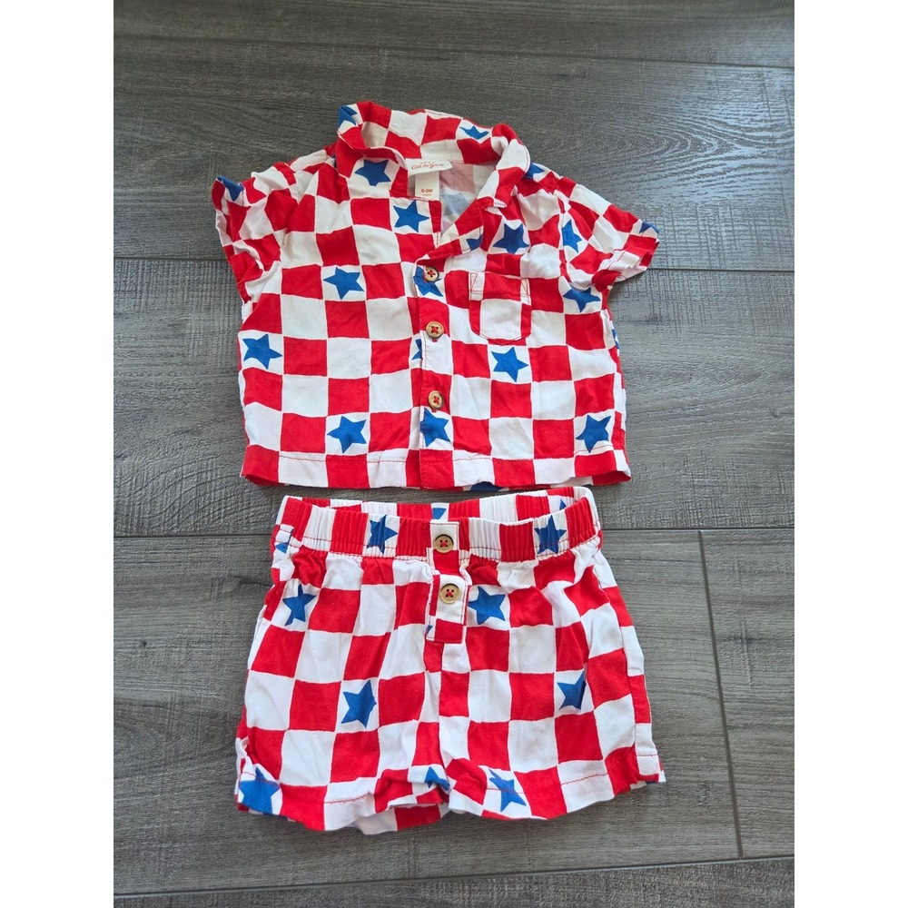 Cat and jack baby boy set 0-3 mos